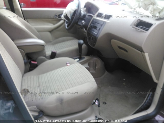 1FAFP34N57W206800 - 2007 FORD FOCUS ZX4/S/SE/SES წითელი ფოტო 5