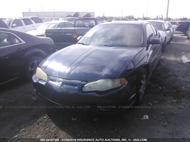 2G1WW12E4Y9220209 - 2000 CHEVROLET MONTE CARLO LS BLUE photo 6