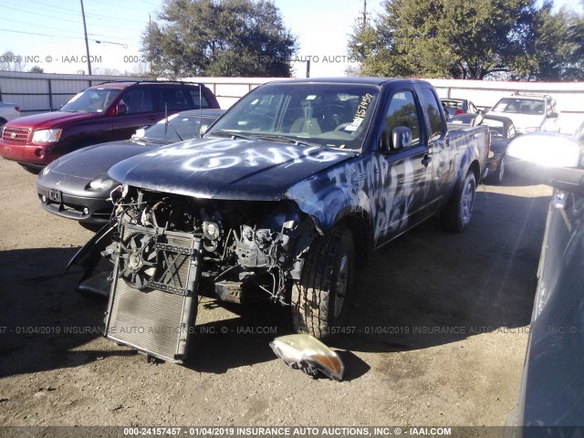 1N6AD06U36C413084 - 2006 NISSAN FRONTIER KING CAB LE/SE/OFF ROAD BLACK photo 2