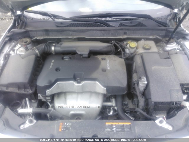 1G11C5SLXFF234936 - 2015 CHEVROLET MALIBU 1LT 灰色 照片 10