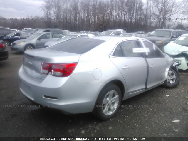 1G11C5SLXFF234936 - 2015 CHEVROLET MALIBU 1LT 灰色 照片 4