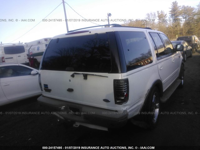 1FMFU18L72LA15983 - 2002 FORD EXPEDITION EDDIE BAUER WHITE photo 4