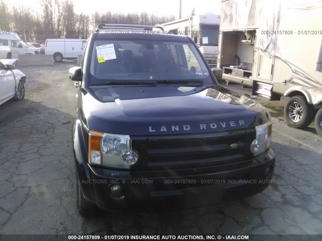 SALAC25459A505812 - 2009 LAND ROVER LR3 BLACK photo 6