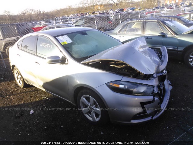 1C3CDFBB0FD172974 - 2015 DODGE DART SXT SILVER photo 1