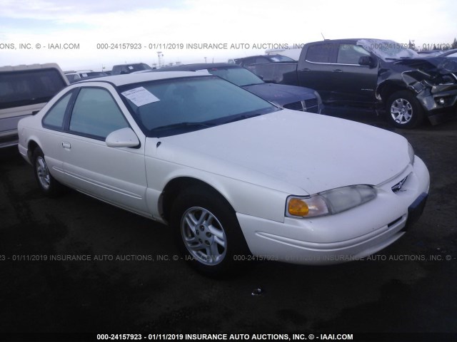 1FALP6246TH160262 - 1996 FORD THUNDERBIRD LX WHITE photo 1