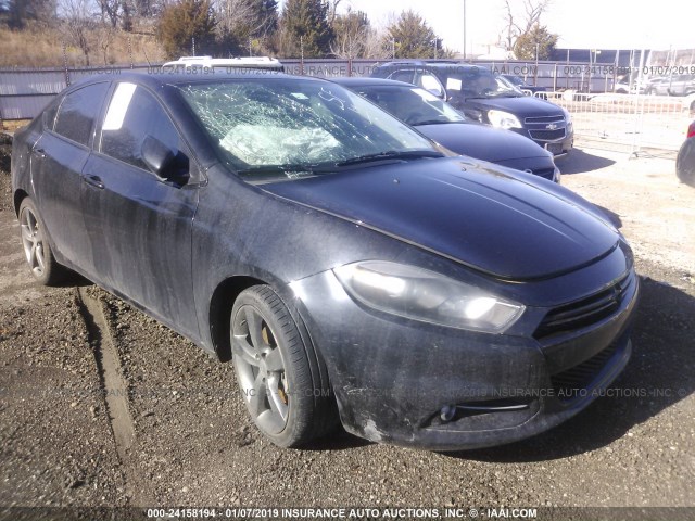 1C3CDFBA0DD325017 - 2013 DODGE DART SXT BLACK photo 1