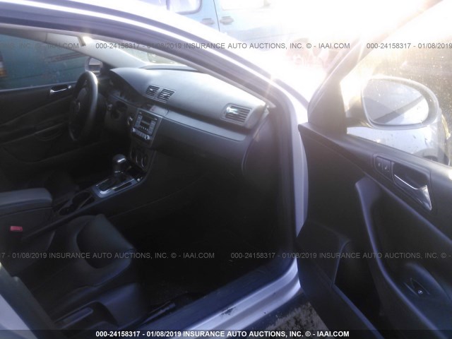 WVWJK73C37P010648 - 2007 VOLKSWAGEN PASSAT SILVER photo 5