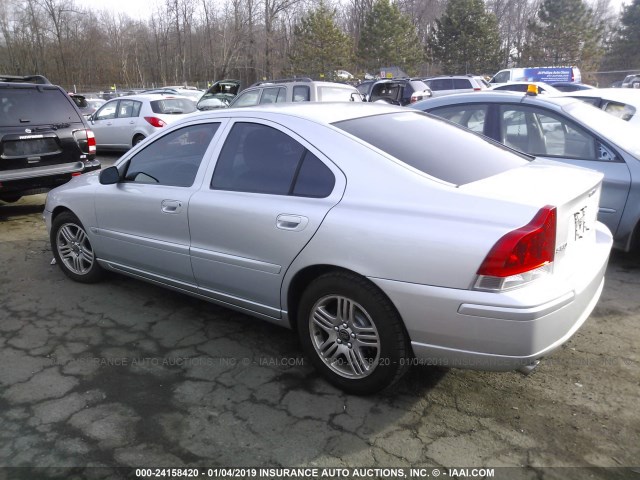 YV1RS592952442199 - 2005 VOLVO S60 2.5T SILVER photo 3