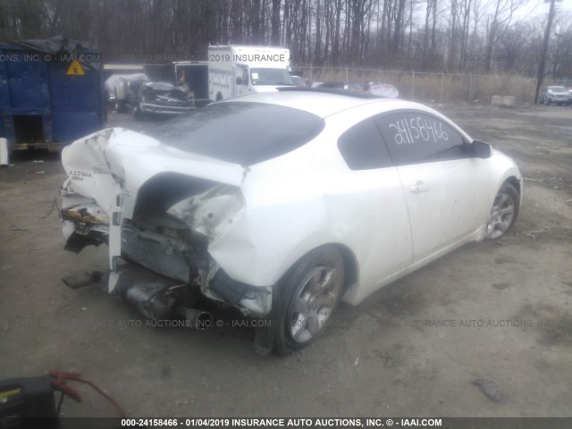 1N4AL24E98C178471 - 2008 NISSAN ALTIMA 2.5S WHITE photo 4