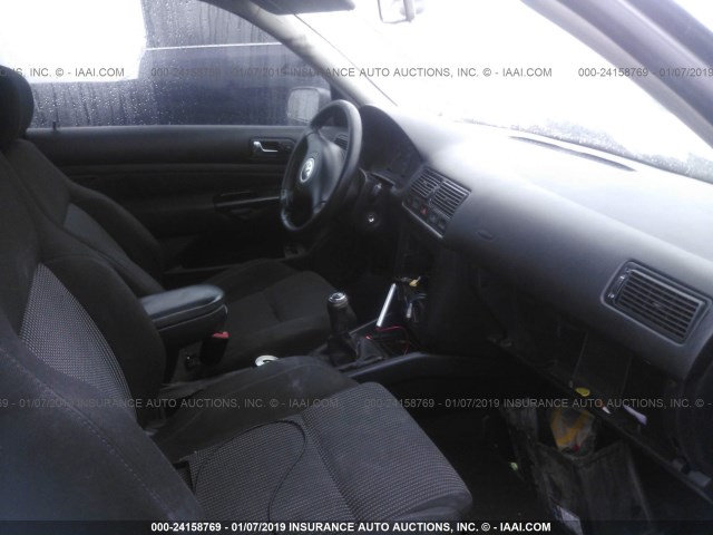 9BWDE61J854031161 - 2005 VOLKSWAGEN GTI GRAY photo 5