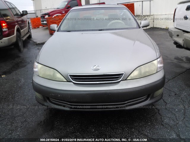 JT8BF28G410307241 - 2001 LEXUS ES 300 GOLD photo 6