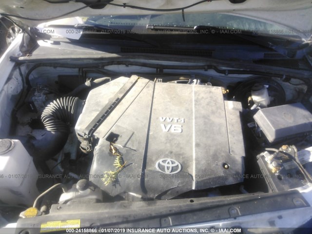 5TELU42N58Z509904 - 2008 TOYOTA TACOMA DOUBLE CAB 白色 照片 10