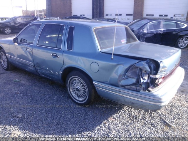 1LNLM81W4PY633868 - 1993 LINCOLN TOWN CAR EXECUTIVE Light Blue photo 6