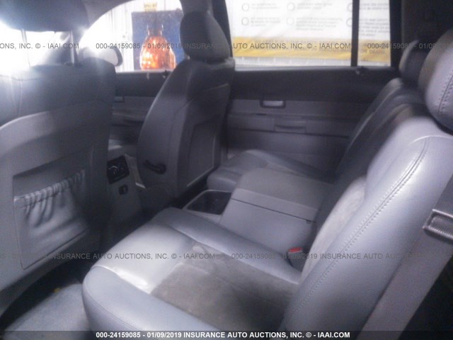 1D8HB58278F120212 - 2008 DODGE DURANGO LIMITED BLACK photo 8