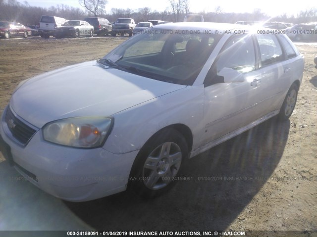 1G1ZT61886F186567 - 2006 CHEVROLET MALIBU MAXX LT WHITE photo 2