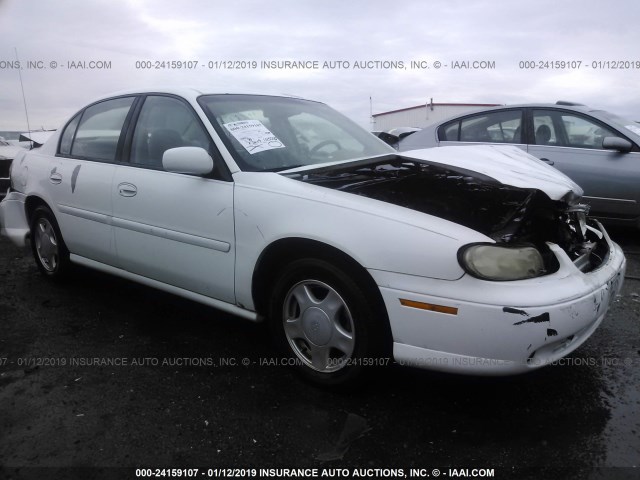 1G1NE52J1Y6212658 - 2000 CHEVROLET MALIBU LS WHITE photo 1