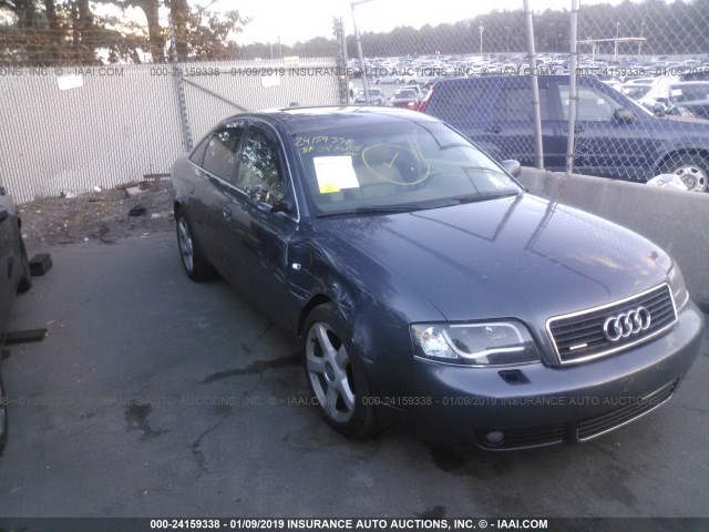 WAULD64B34N029384 - 2004 AUDI A6 2.7T QUATTRO GRAY photo 1