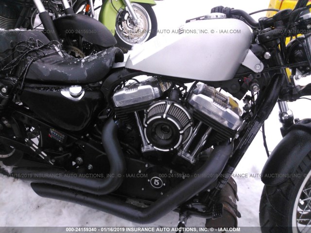 1HD1LC317DC411898 - 2013 HARLEY-DAVIDSON XL1200 FORTY-EIGHT GRAY photo 8