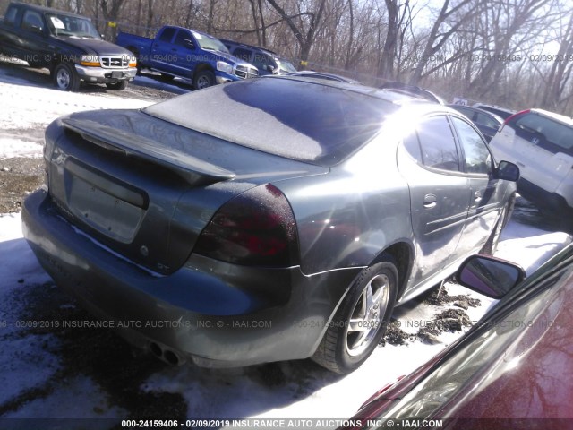2G2WS522941365677 - 2004 PONTIAC GRAND PRIX GT2 ნაცრისფერი ფოტო 4