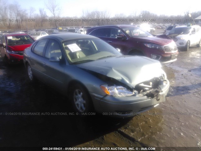 1FAFP56U46A254882 - 2006 FORD TAURUS SEL Light Blue photo 1