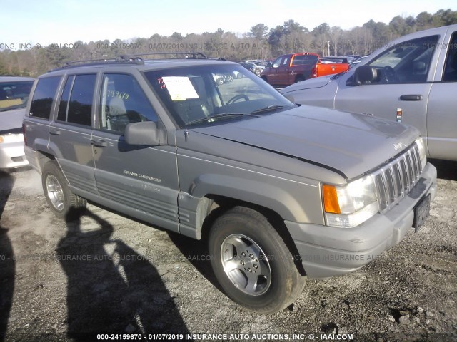 1J4FX58S6VC721626 - 1997 JEEP GRAND CHEROKEE LAREDO/TSI GRAY photo 1