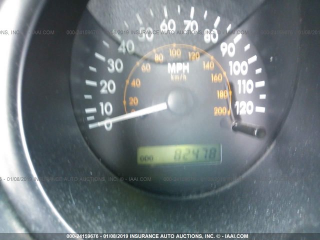 KL1TD66688B089503 - 2008 CHEVROLET AVEO LS BLUE photo 7