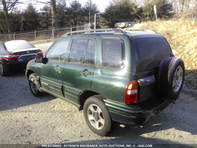 2CNBJ634536906501 - 2003 CHEVROLET TRACKER LT GREEN photo 3