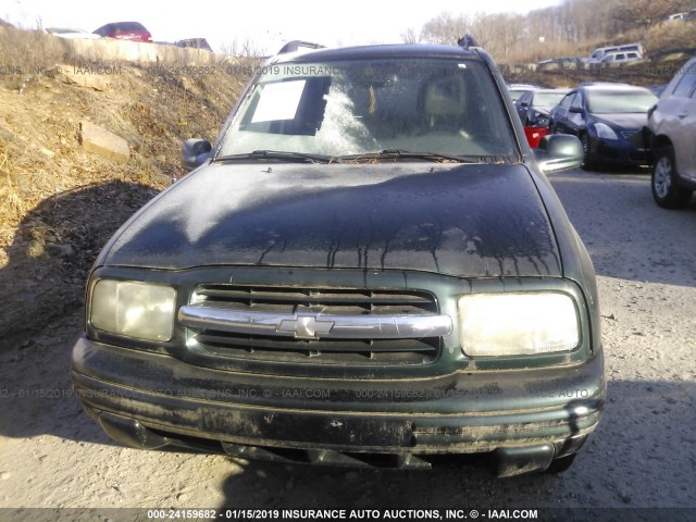 2CNBJ634536906501 - 2003 CHEVROLET TRACKER LT GREEN photo 6