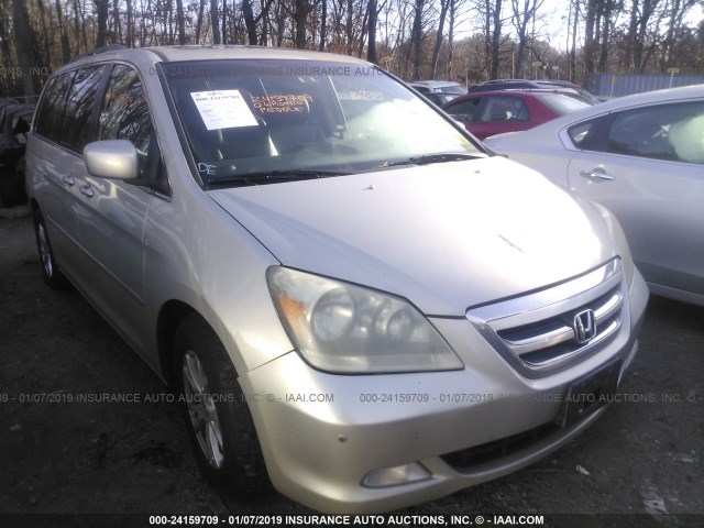 5FNRL38876B055470 - 2006 HONDA ODYSSEY TOURING TAN photo 6