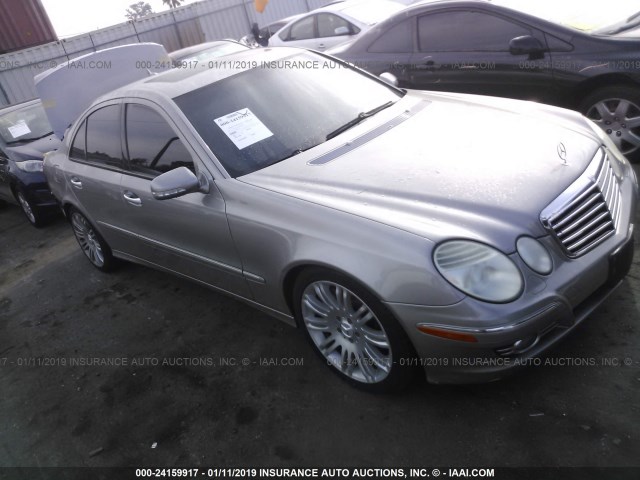 WDBUF56X47B015132 - 2007 MERCEDES-BENZ E 350 GRAY photo 1