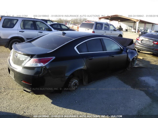 19UUA8F59EA000789 - 2014 ACURA TL TECH BLACK photo 4