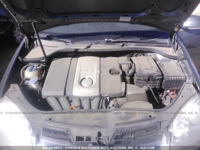 3VWEG71K27M066452 - 2007 VOLKSWAGEN JETTA WOLFSBURG 灰色 照片 10