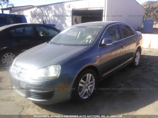 3VWEG71K27M066452 - 2007 VOLKSWAGEN JETTA WOLFSBURG 灰色 照片 2