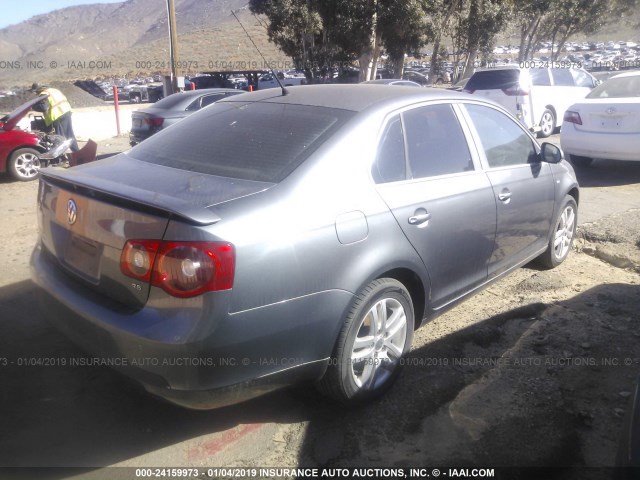 3VWEG71K27M066452 - 2007 VOLKSWAGEN JETTA WOLFSBURG 灰色 照片 4