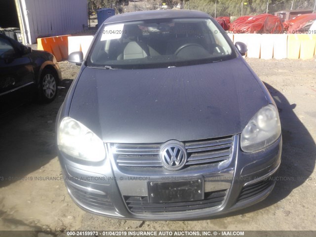 3VWEG71K27M066452 - 2007 VOLKSWAGEN JETTA WOLFSBURG 灰色 照片 6
