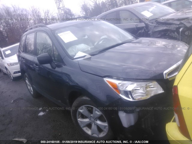 JF2SJABC2GH448675 - 2016 SUBARU FORESTER 2.5I GRAY photo 1