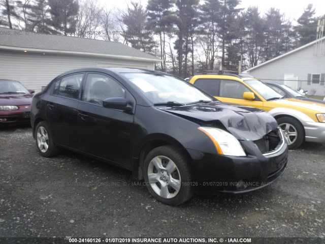 3N1AB61E08L726972 - 2008 NISSAN SENTRA 2.0/2.0S/2.0SL BLACK photo 1