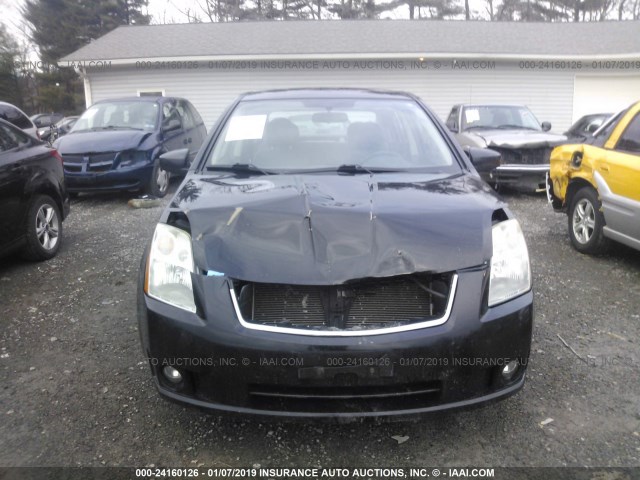 3N1AB61E08L726972 - 2008 NISSAN SENTRA 2.0/2.0S/2.0SL BLACK photo 6