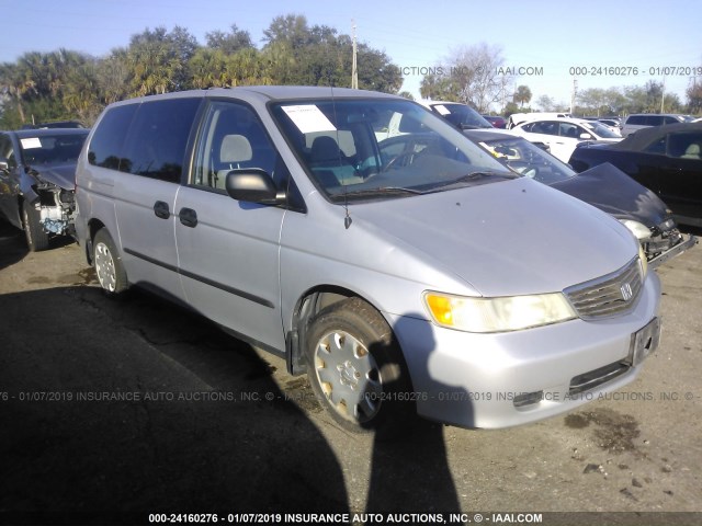 2HKRL18501H516268 - 2001 HONDA ODYSSEY LX SILVER photo 1