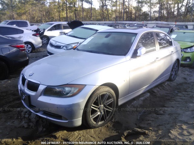 WBAVB33546PS17525 - 2006 BMW 330 I SILVER photo 2