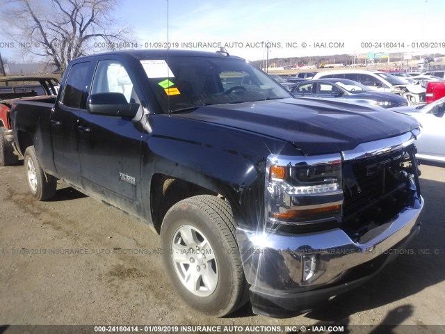 1GCVKREC8JZ240062 - 2018 CHEVROLET SILVERADO K1500 LT BLACK photo 1