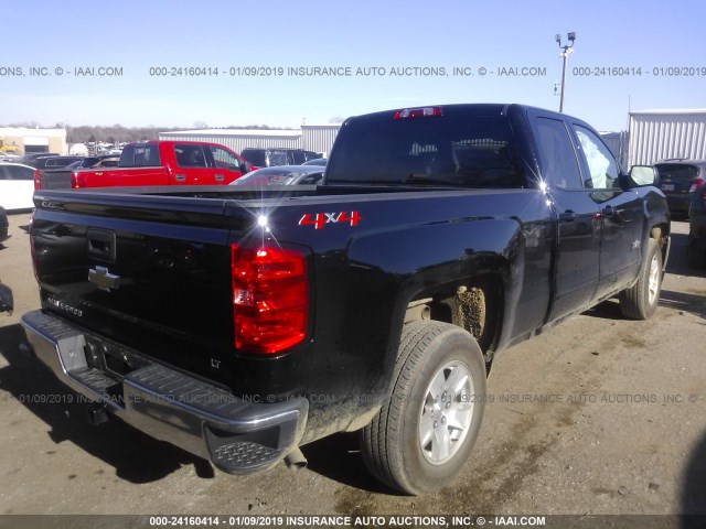 1GCVKREC8JZ240062 - 2018 CHEVROLET SILVERADO K1500 LT BLACK photo 4