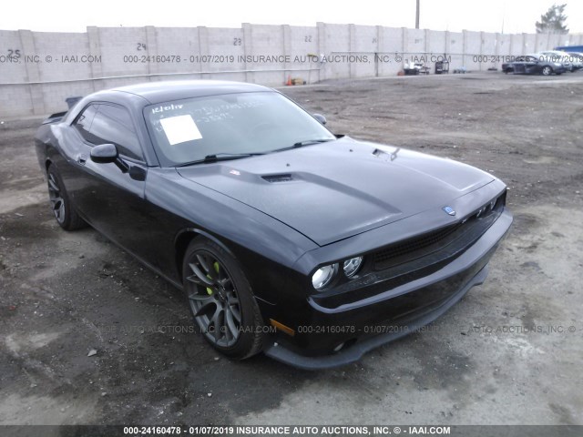2B3CJ7DW5AH131621 - 2010 DODGE CHALLENGER SRT-8 黑色 照片 1