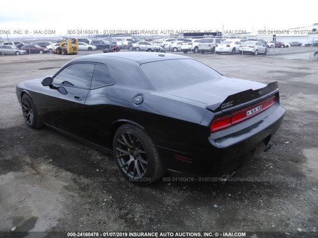 2B3CJ7DW5AH131621 - 2010 DODGE CHALLENGER SRT-8 黑色 照片 3