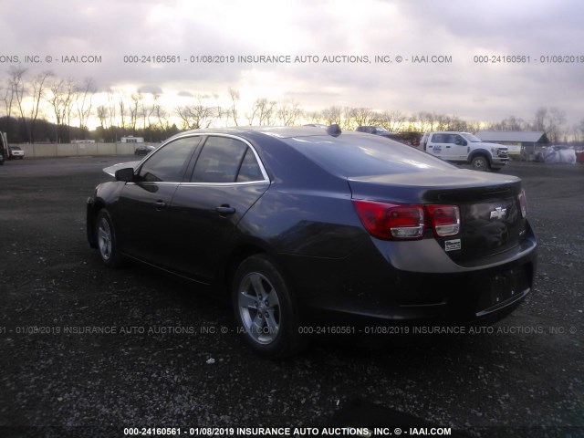 1G11C5SAXDF346891 - 2013 CHEVROLET MALIBU 1LT GRAY photo 3