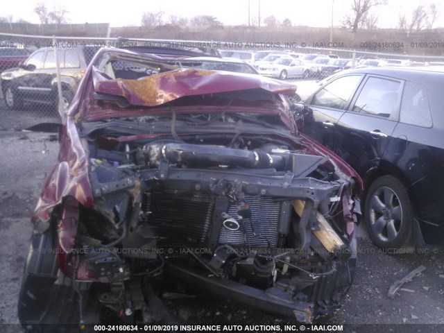 5N1AR18W85C762535 - 2005 NISSAN PATHFINDER LE/SE/XE RED photo 6