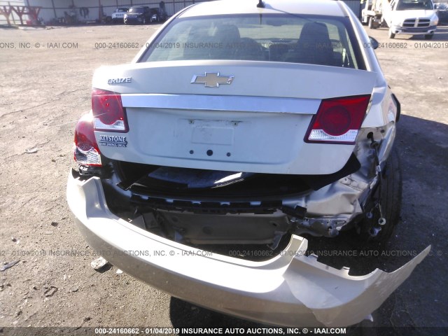 1G1PA5SH9E7477044 - 2014 CHEVROLET CRUZE LS TAN photo 6