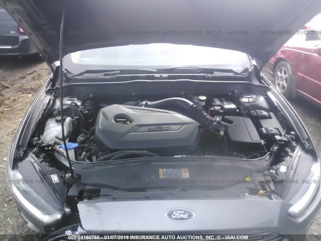 3FA6P0HR0DR232358 - 2013 FORD FUSION SE ნაცრისფერი ფოტო 10