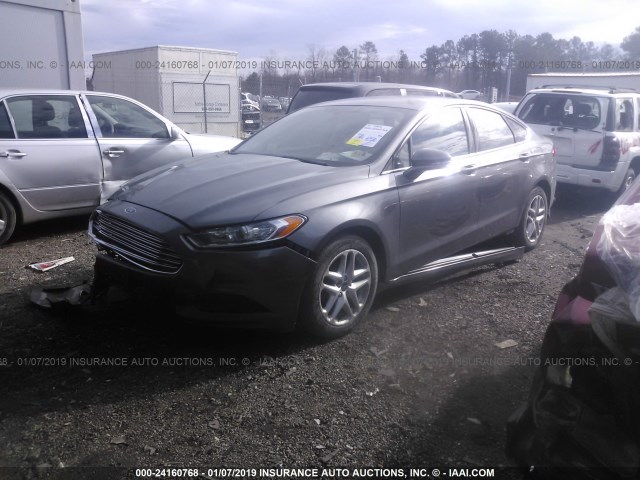 3FA6P0HR0DR232358 - 2013 FORD FUSION SE ნაცრისფერი ფოტო 2