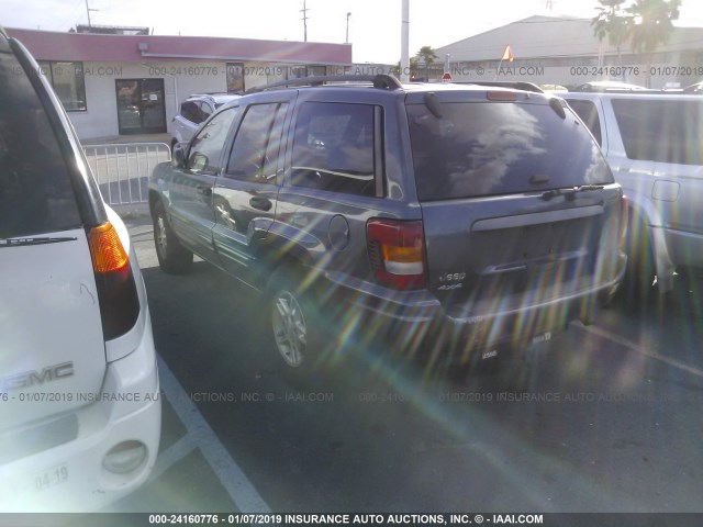 1J4GW48S44C138620 - 2004 JEEP GRAND CHEROKEE LAREDO/COLUMBIA/FREEDOM 蓝色 照片 3